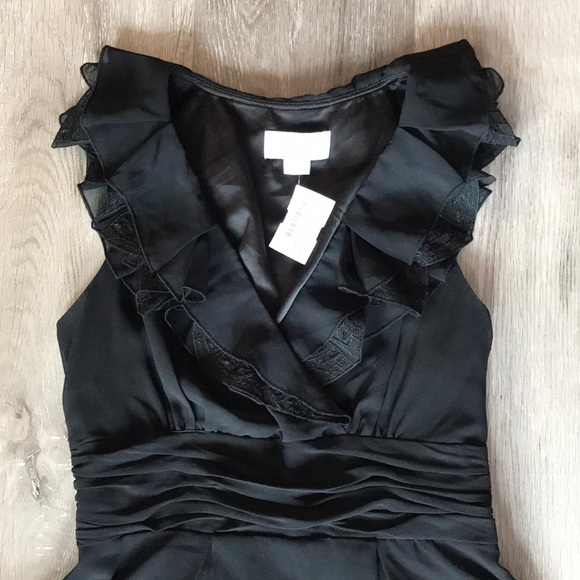 Black Ruffle Jessica Simpson Dress - Picture 2 of 4